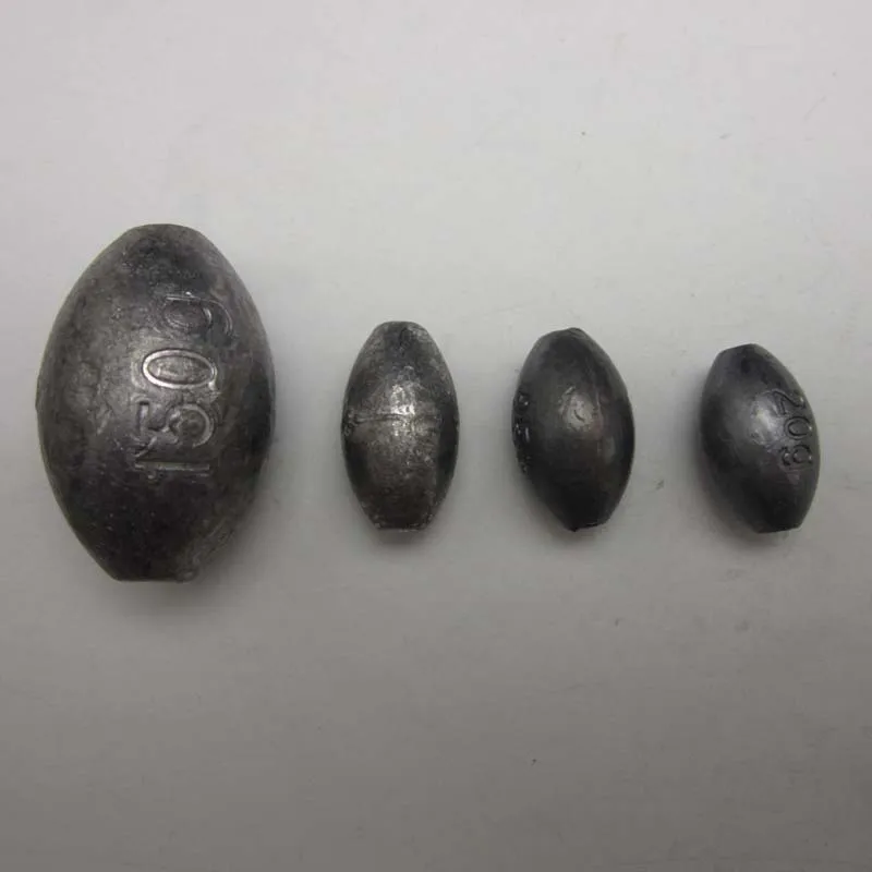 BassLegend Fishing Lead Egg Sinker Slip Sinker Weight 20g/25g/28g/150g