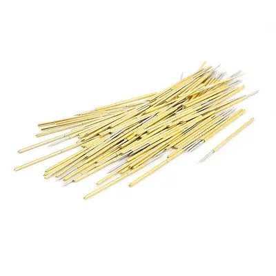 

100 Pieces PL75-B1 0.74mm Spear Tip Spring PCB Testing Contact Probes Pin