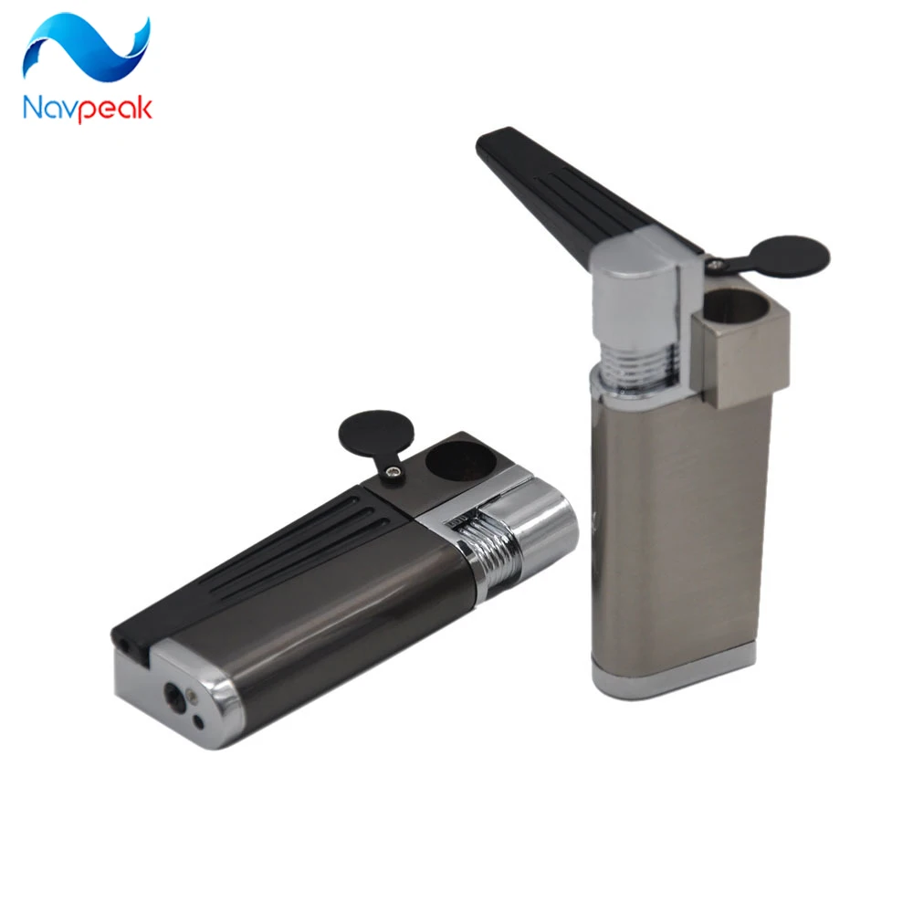 

2019 Multifunction Style Smoking Pipe With Cigarette Lighters Creative Metal Tube Lighter No Gas Cigarette Accessories
