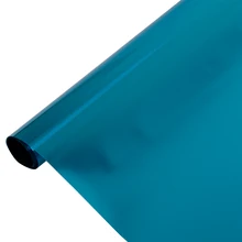 HOHOFILM Width: 90cm Roll Blue&Silver Mirrored Window Film House Decor Glass Sticker Window Tint 10m/20m/30m
