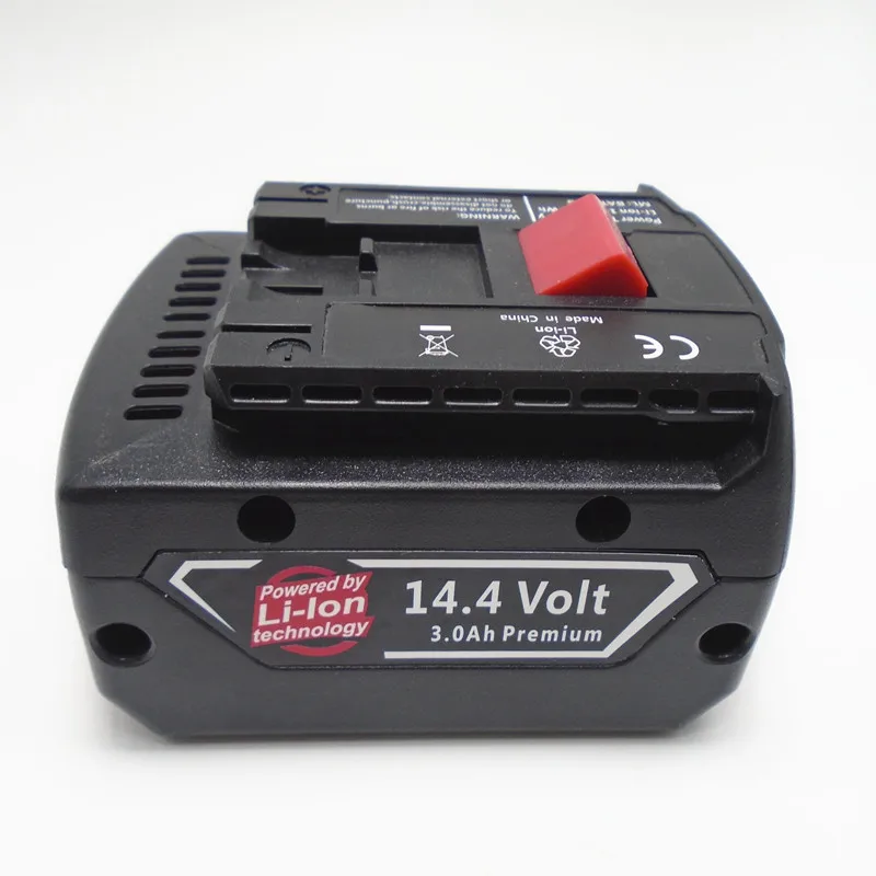 Online 14,4 V 5000mah Wiederaufladbare Li Ion Batterie zelle pack für BOSCH cordless Elektrische bohrer schraubendreher BAT607, BAT607G, BAT614, BAT614G