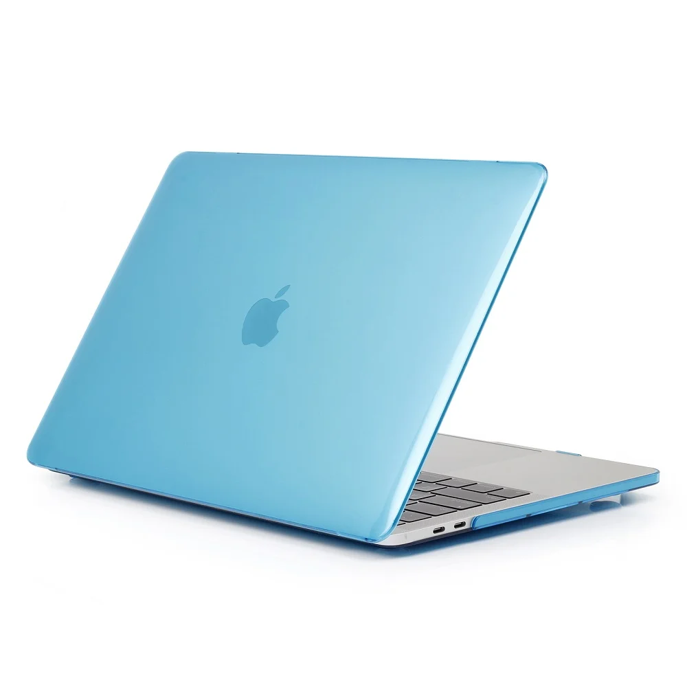 

Crystal Transparent Hard Case Protect For Macbook Air Retina Pro 13 15 with/out Touch Bar A1706 A1707 A1990 AIR 13 2018 A1932