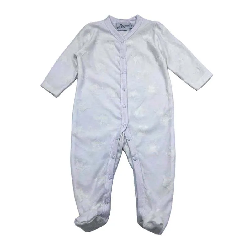 Детский комбинезон для мальчиков, одежда для новорожденных девочек 3, 6, 9, 12, 18, 24 месяцев, пижамы, Детская одежда - Цвет: Бежевый