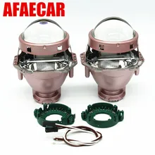 Afaecar 3 дюймовых Биксеноновые линзы прожекторного типа фар LHD RHD используются D2H D2S D1S D3S D4S