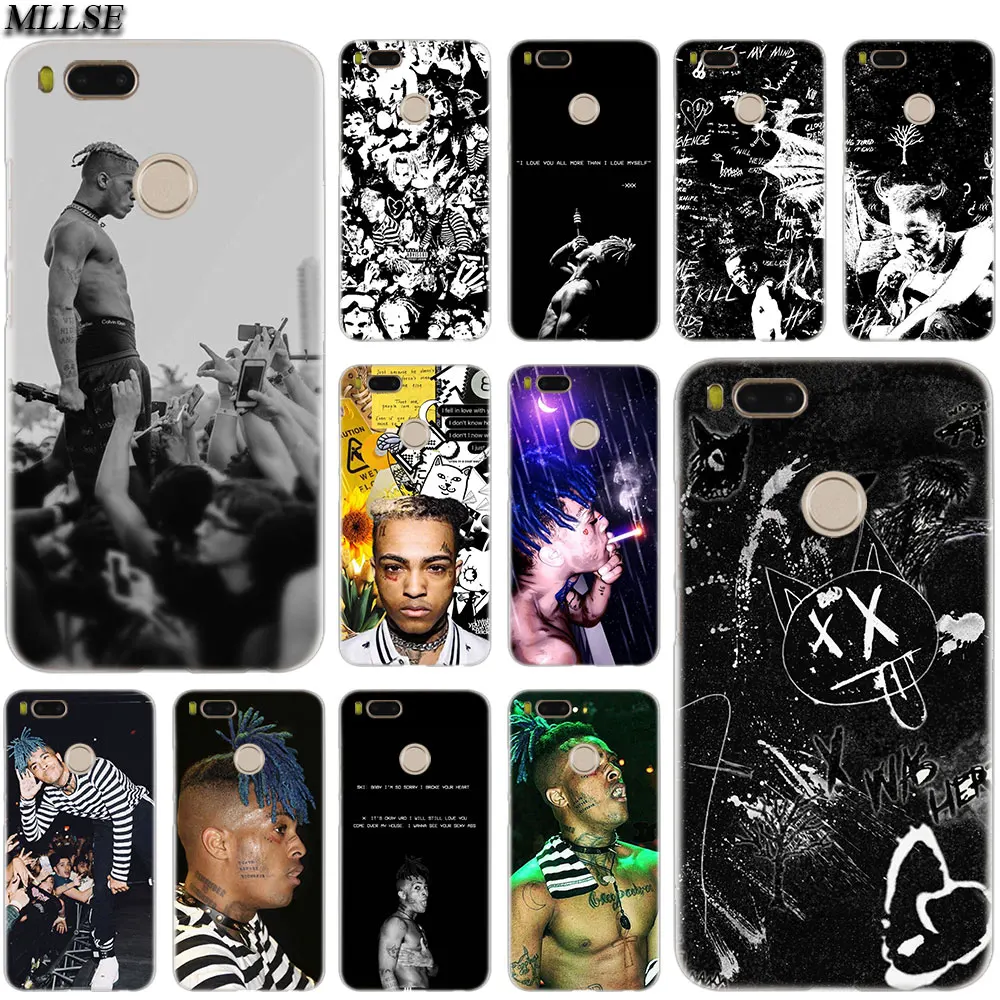 

MLLSE Rap Singer XXXTentacion MC Case Cover for Xiaomi Mi Play Pocophone F1 8 A1 A2 Lite 6 6Plus Mix 3 2S Redmi Note 4x 5 6 S2