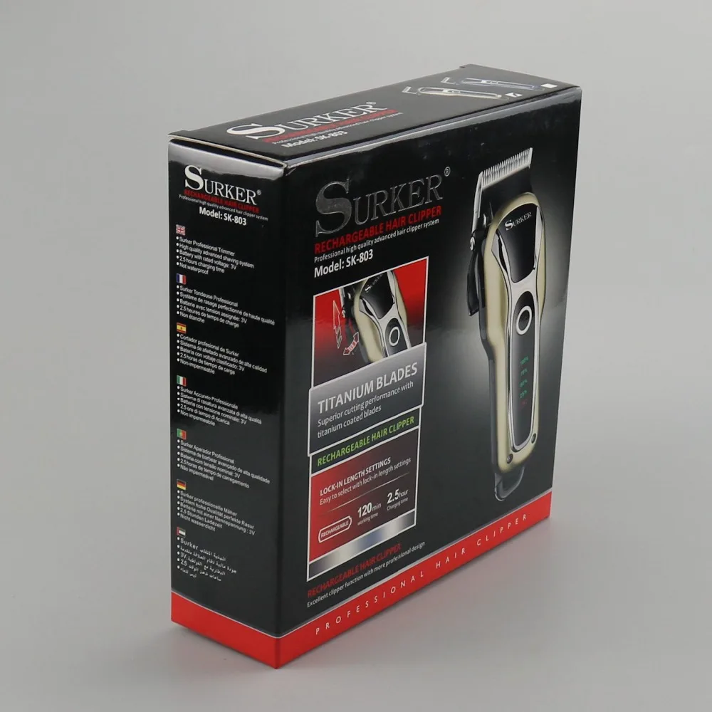 Hairdressing powerful hair clipper professional hair cutter electric trimmer cutting machine cut adjustable men tool