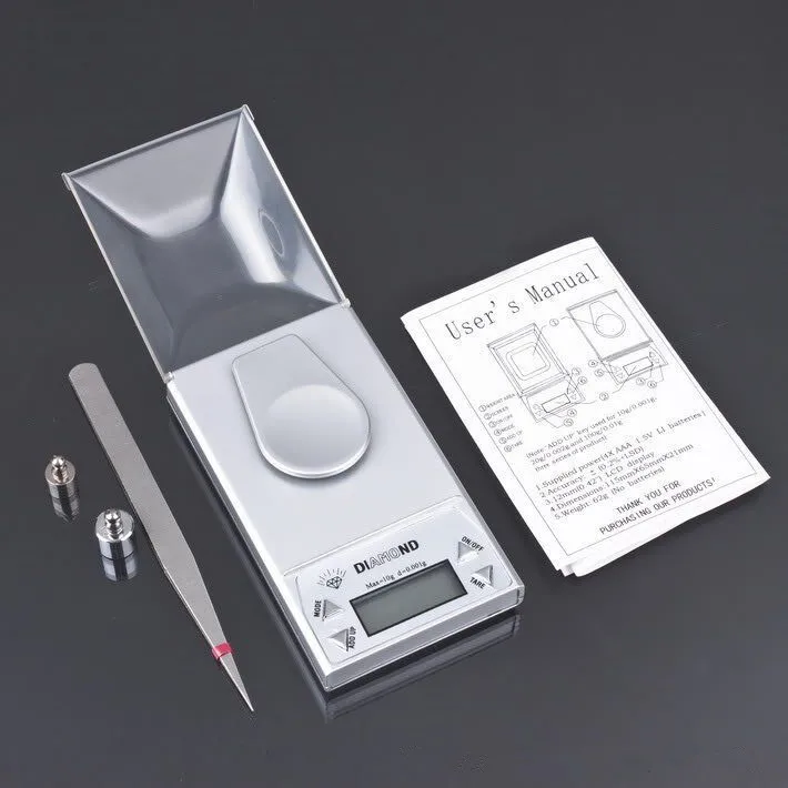 0.001/ 10g 0.001g-10g LCD Digital Jewelry weighing Diamond Pocket Waage Scale Gem weight 0.001/ 10g 0.001g-10g LCD Digital Jewelry weighing Diamond Pocket Waage Scale Gem weight