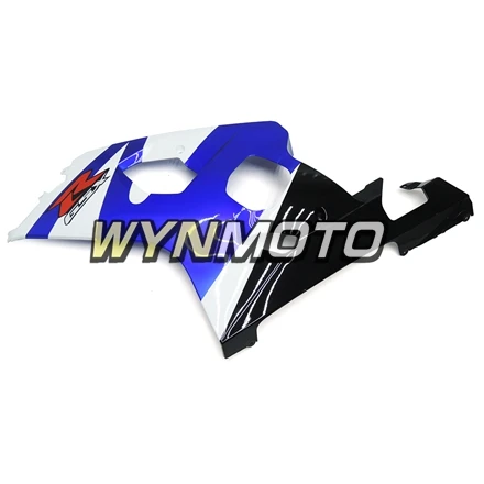 Полная abs инъекций Обтекатели для Suzuki GSXR600-750 K4 2004 2005 мотоцикл обтекатель Наборы Чехлы для мангала кузов цвет: черный, синий белый корпусов