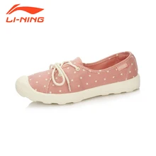 Li-Ning Women Light Street Shoes Walking Shoes Leisure Lifestyle Footwear Sneakers Breathable Sports Shoes GLAL098