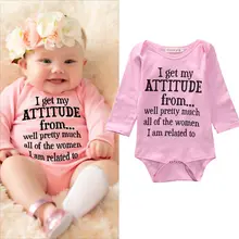 Одежда для новорожденных и маленьких девочек хлопковый наряд с комбинезоном и длинными рукавами для маленьких детей 0-18 месяцев