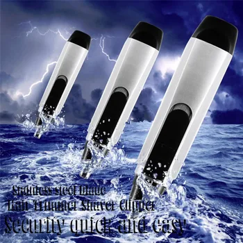 

Electric Nose Hair Trimmer No Batteries Required The Best Portable Nose & Ear Hair Trimmer 1Pcs