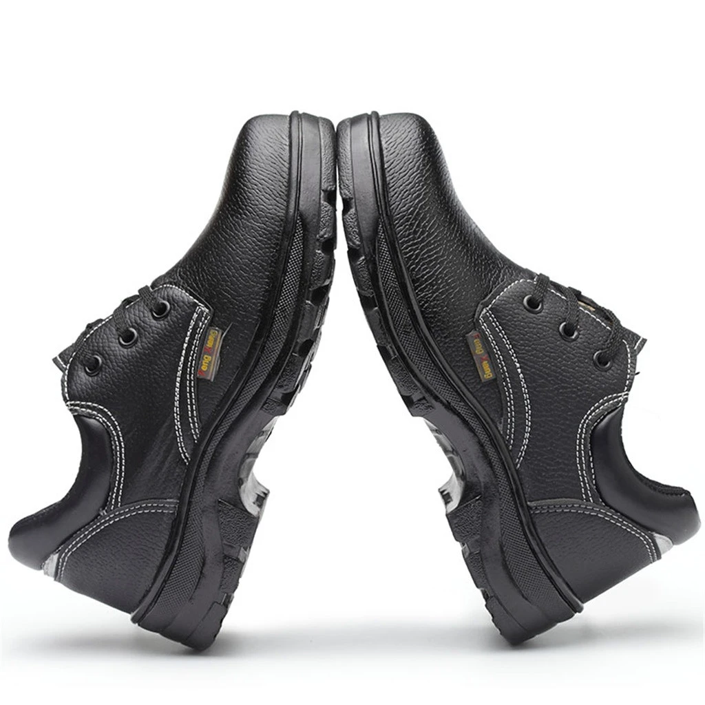 solid black non slip shoes