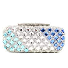 2016 new European and American high-grade diamond evening bag holding shiny evening bag bride bag BB188