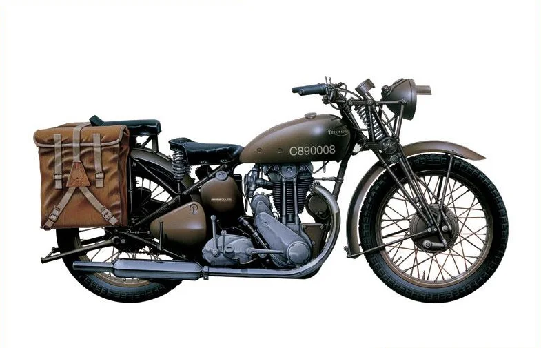

1/9 Scale Military Mototcycles Triumph 3HW Plastic Model Building Kit