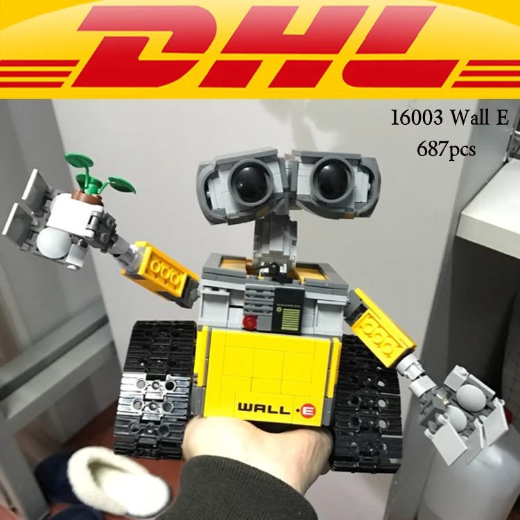 YILE 16003 Wall E идея модель робота Звезда завод строительные блоки 21303 фигурку creator