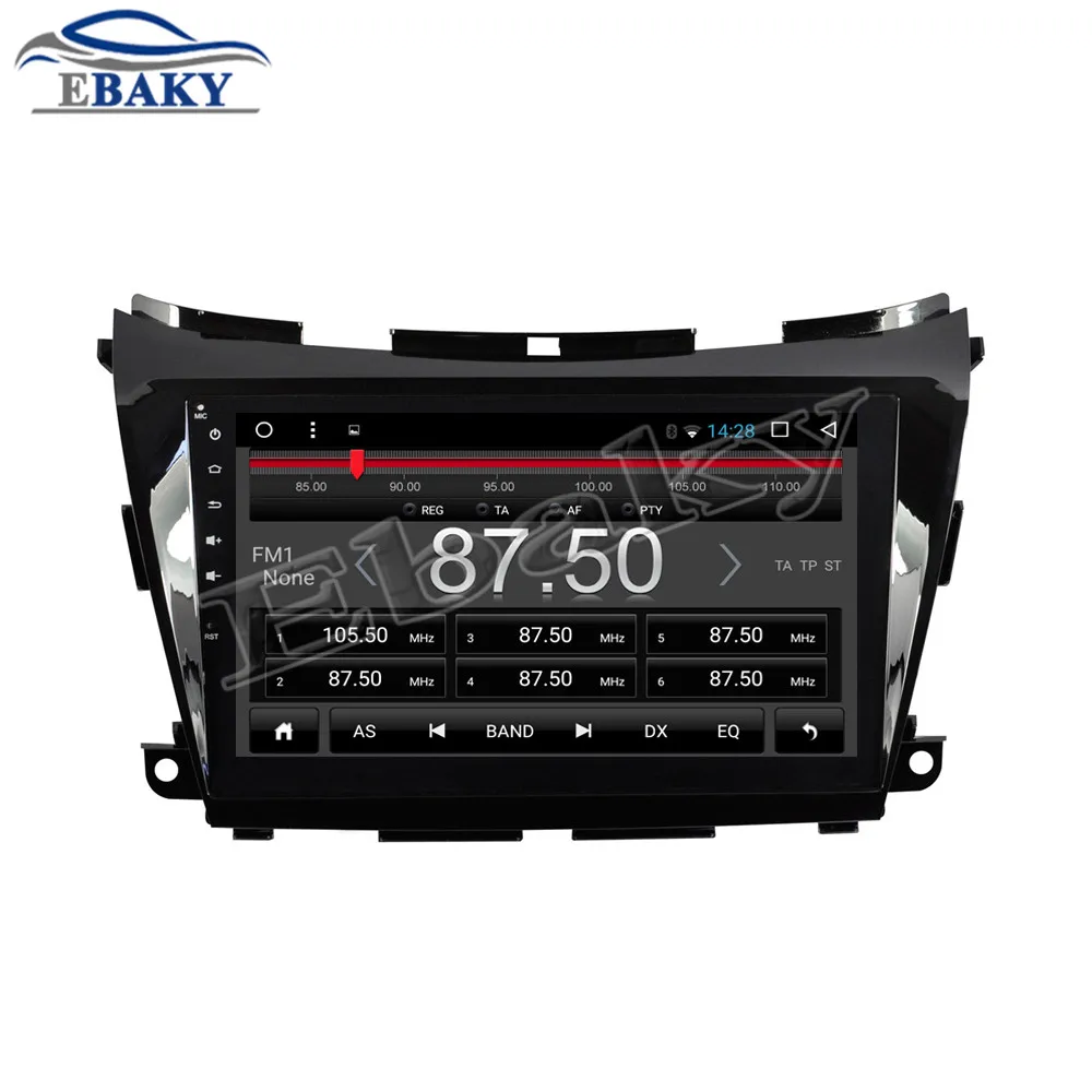 Best NaviTopia 10.1inch 1GB/2GB RAM Quad Core/Octa Core Android 7.1/8.1 Car DVD Radio for Nissan Murano 2015 with GPS/wifi/maps 5