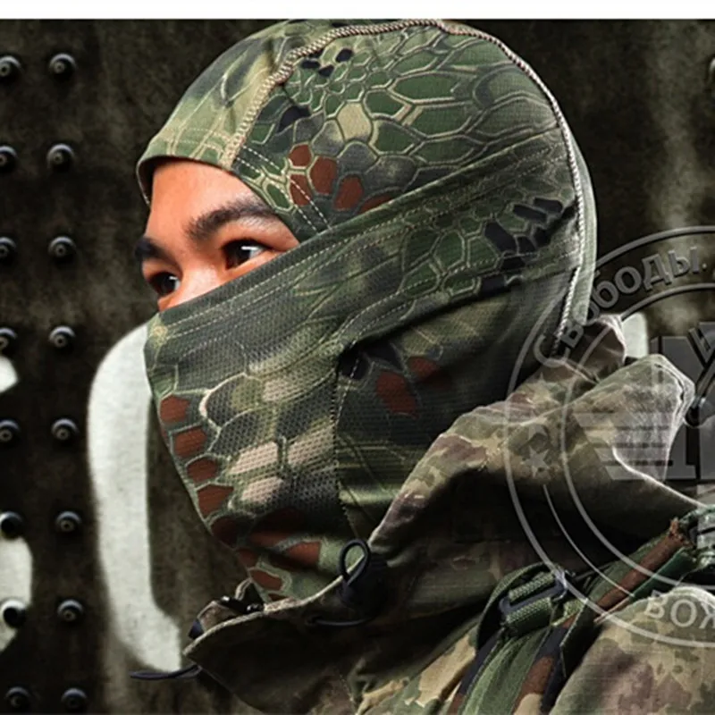 Rattlesnake Tactical Helmet Airsoft Hunting Wargame Breathing