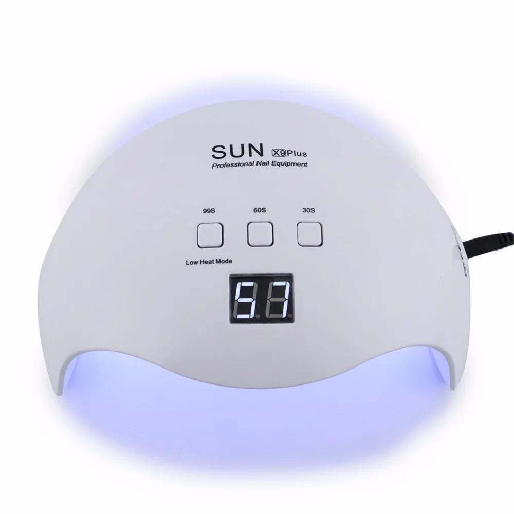 Сушилка для ногтей ENNKE SUN X9 Plus 48 Вт УФ светодиодная лампа двойной источник