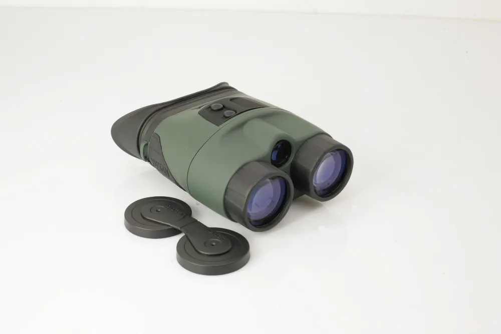 Юкон 25028 бинокль ночного видения tracker 3X42 Охота ночного видения 3x с ИК-фонарик max.150M бинокуляр NV - Цвет: Yukon 25028