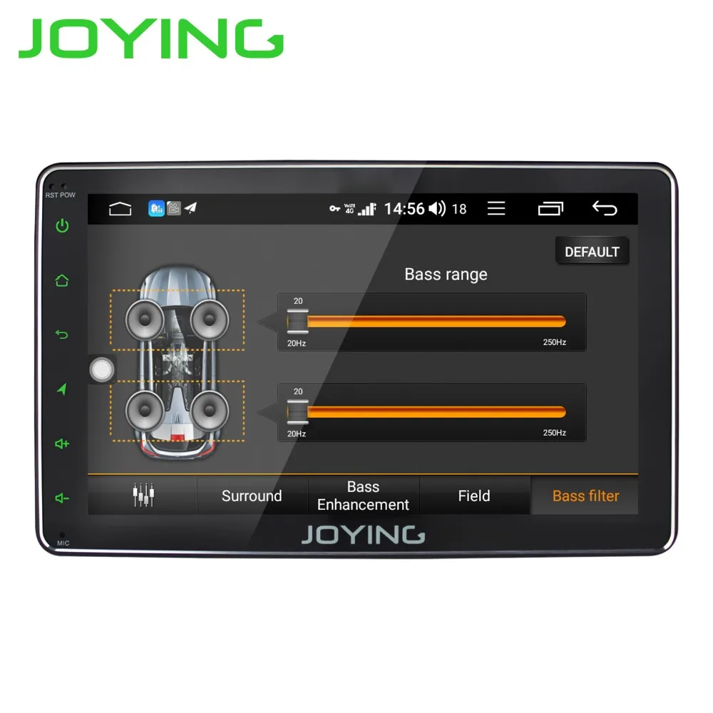 Top 8" Double 2din Head Unit GPS Navigation DVD Player For Toyota Universal Android 8.1 Car Radio Stereo Built-in 4G Modem DSP Zlink 4