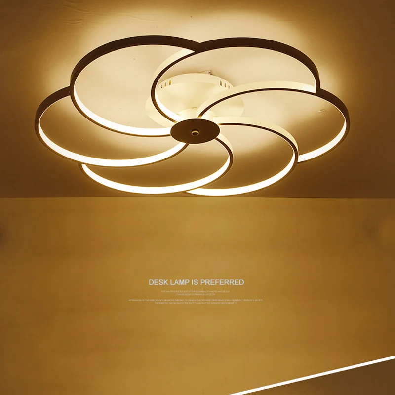 

Creative LED Flush Mount Ceiling Light Minimalist Led Living Room Ceiling Lights Aluminum acrylic Lamp iluminacion led techo