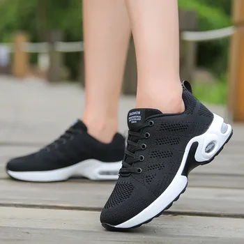 

2018 New High quality Sneakers women shoes Running shoes woman leather Sport Shoes damping Outdoor arena Athletic zapatos mujer