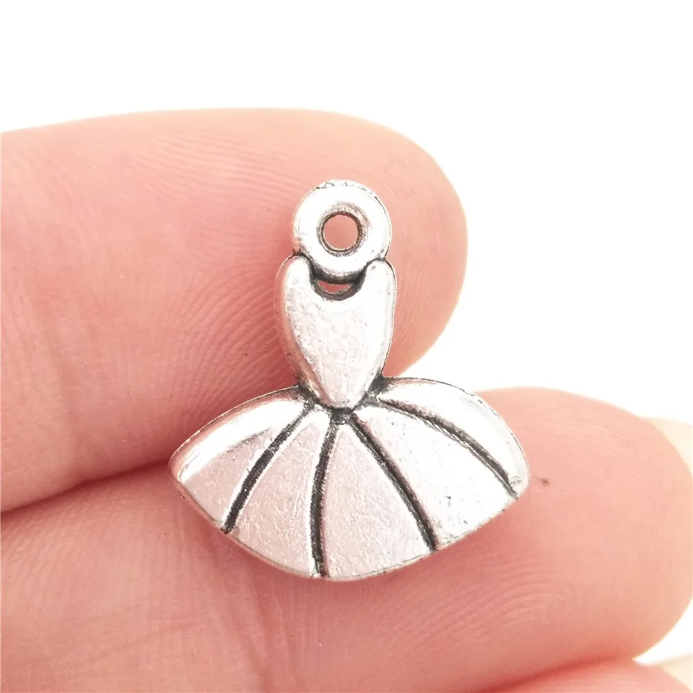 Подвеска для балетного платья из цинкового сплава 14 х16 мм 1 56 г|pendants for bracelets|charm