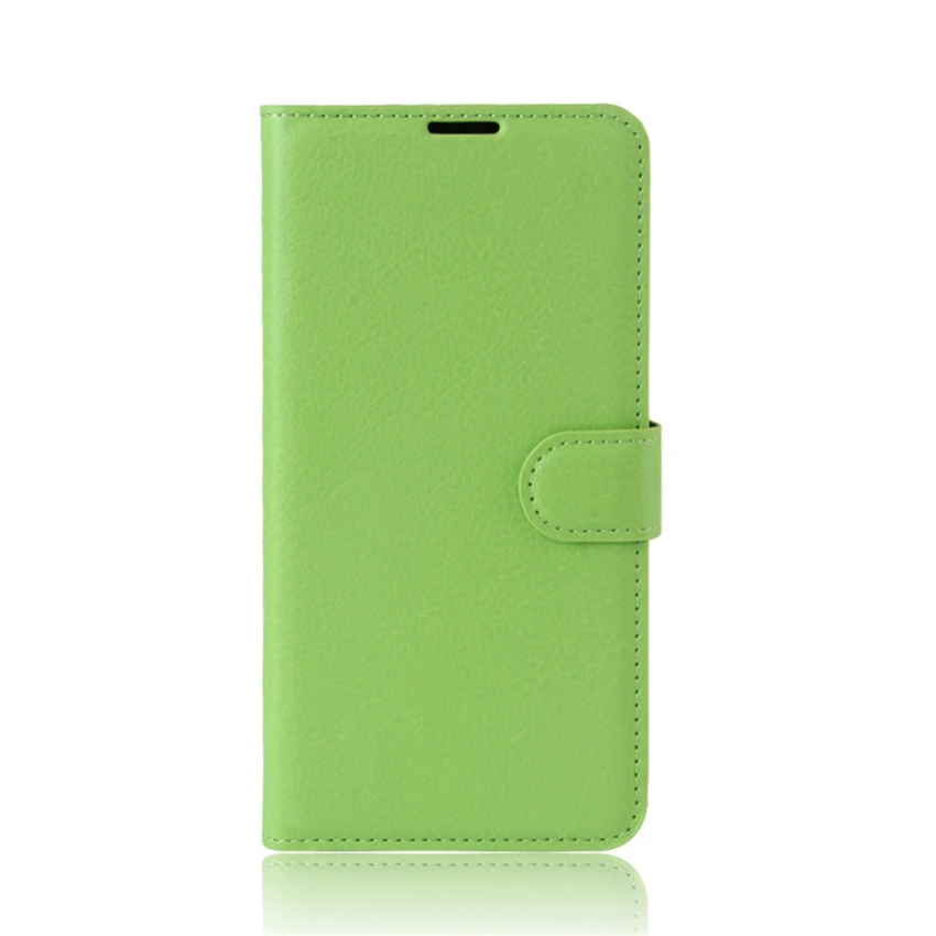 Для Doogee X70 Чехол кожаный флип-чехол для телефона Для Doogee X70 высококачественный кошелек кожаный чехол-подставка чехлы-Флип Для Doogee X70 - Цвет: Зеленый