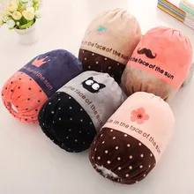 1 пара фланелевые манжеты с рукавами-крылышками красочные кухонные взрослые дети Фиолетовый Оранжевый Хаки Серый Розовый Прямая