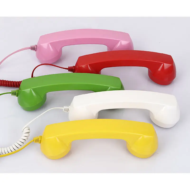 

Hot Cell Phone Handset Receiver Retro Classic Telephone For Android IPhone
