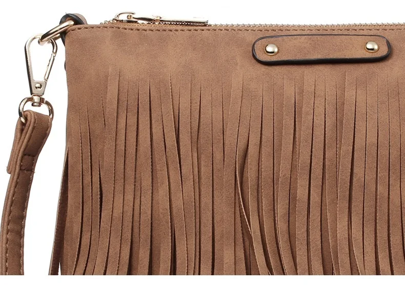 NIGEDU Vintage Tassel Shoulder Bag Small Female Crossbody Bags for Women Messenger Bags High Quality Pu Leather Handbag and Wallet (14)