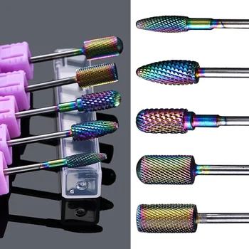 

Ceramic Nail Drill Bits Manicure Machine Accessories Rotary Burr Tungsten Carbide Electric Drill bits Files Manicure Mill Cutter