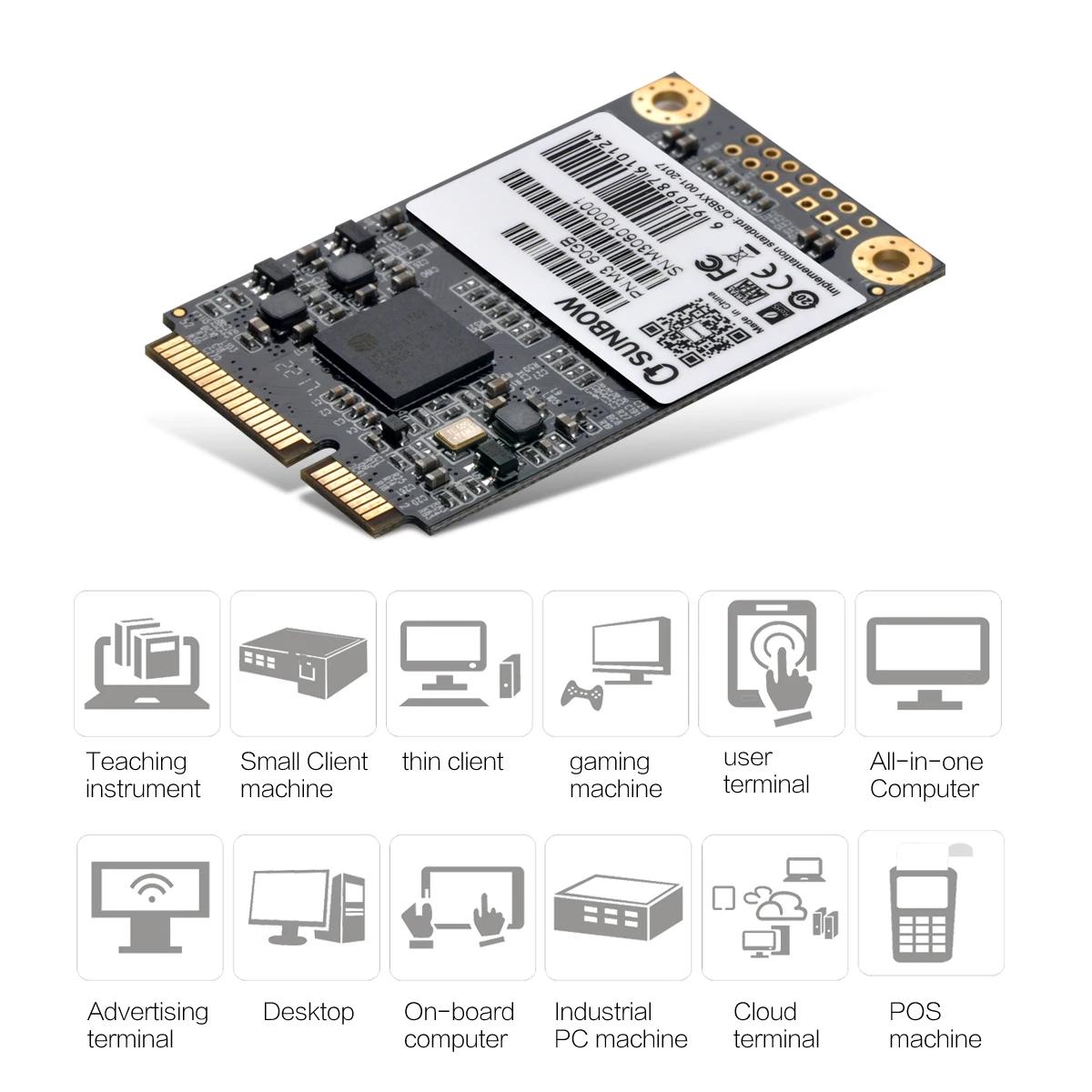 Более низкая цена TCSUNBOW Msata SSD M3 60 Гб жесткий диск Hdd Внутренний твердотельный накопитель Жесткий диск для Тетрадь