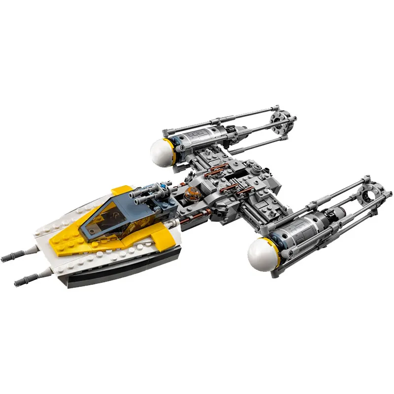 

LEPIN 05065 691Pcs Star Wars The Y Model Wing StarSet Attack Fighter Building Blocks Toys For Children Compatible 75172 Gifts