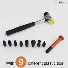 Кузова paintless dent repair pdr инструменты нажмите вниз комплект с молотка (TAP-10)