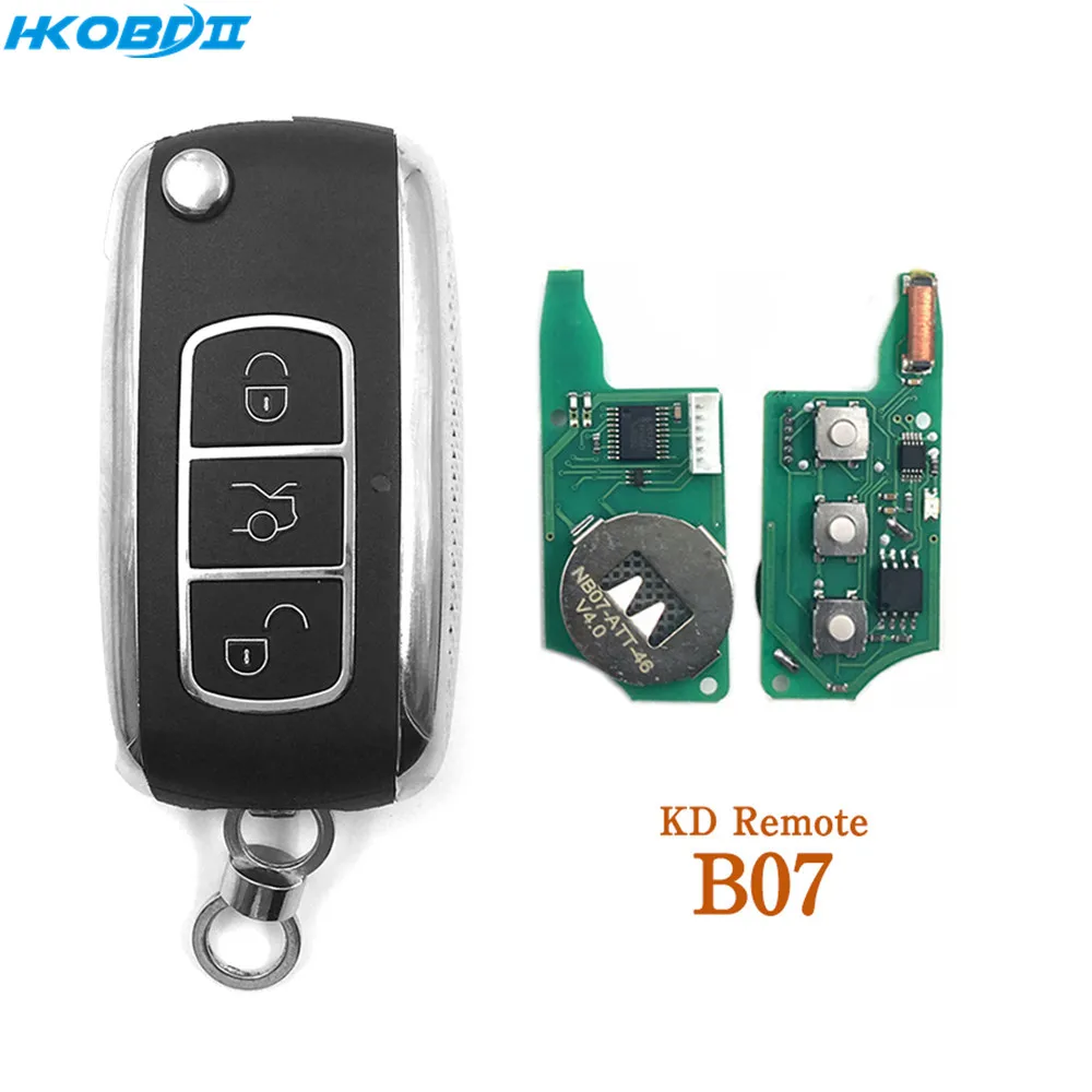 

HKOBDII KEYDIY Original KD B07 series Remotes For KD900/MINI KD/URG200 Key Programmer B Series Remotes