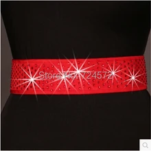 Костюм для латинских танцев, сексуальный пояс с бриллиантами, шарф для латинских танцев