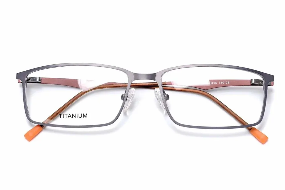 Alloy Glasses Frame Men Ultralight Half rim Myopia Prescription Eyeglasses Male Metal Full Optical Frame Screwless Eyewear P8822 Alloy Glasses Frame Men Ultralight Half rim Myopia Prescription Eyeglasses Male Metal Full Optical Frame Screwless Eyewear P8822