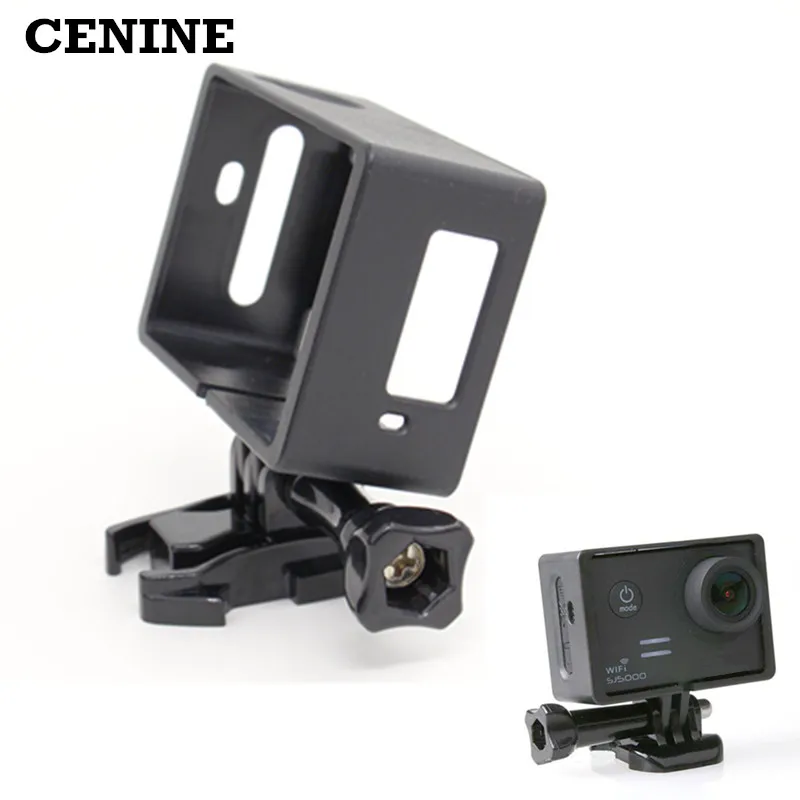 Buy Cheap Sj5000 Standard Frame For Sjcam SJ5000+ Plus Wifi Protective Border Sport Camera Accessories with Quick-release Base Mount Screw