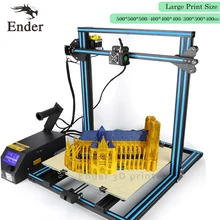 CR-10S 3D принтер 3D DIY Kit Desktop Prusa i3 алюминия Рамка двойной ведущих винты стержень, нити мониторинга сигнализации (creality 3D)