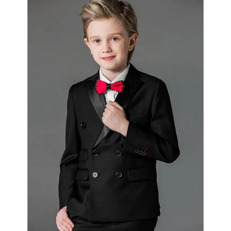 Bridalaffair Jacket with Pants 2 Piece Set Boys Suits for Weddings Kids