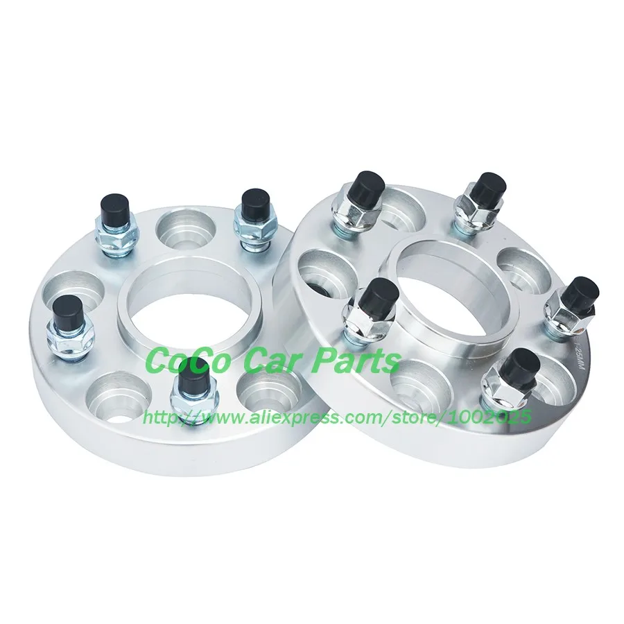 PCD 5x114.3 Center Bore 67.1mm Thickness 30mm 25mm M12x1.5 Aluminum Wheel Spacers wheel flange