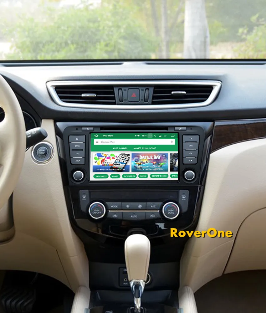 Clearance RoverOne S200 Android 8.0 Car Multimedia Player For Nissan For Qashqai For X-trail Rogue Autoradio DVD Radio Stereo Navigation 2