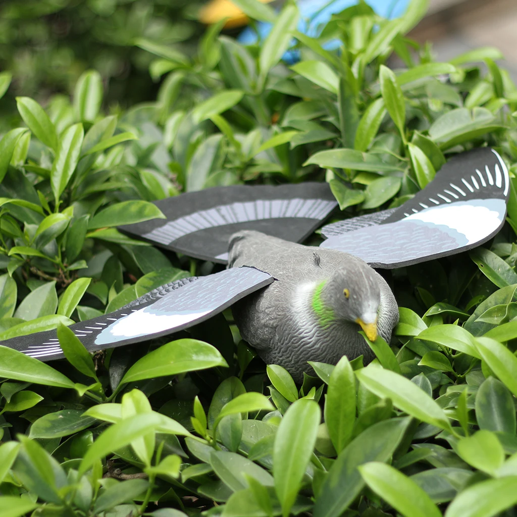 Realistic Decoy Birds  Simulation Feathered Pest Control Garden Scarer Scarecrow Anti Small Birds Rabbit Pest Control Protector
