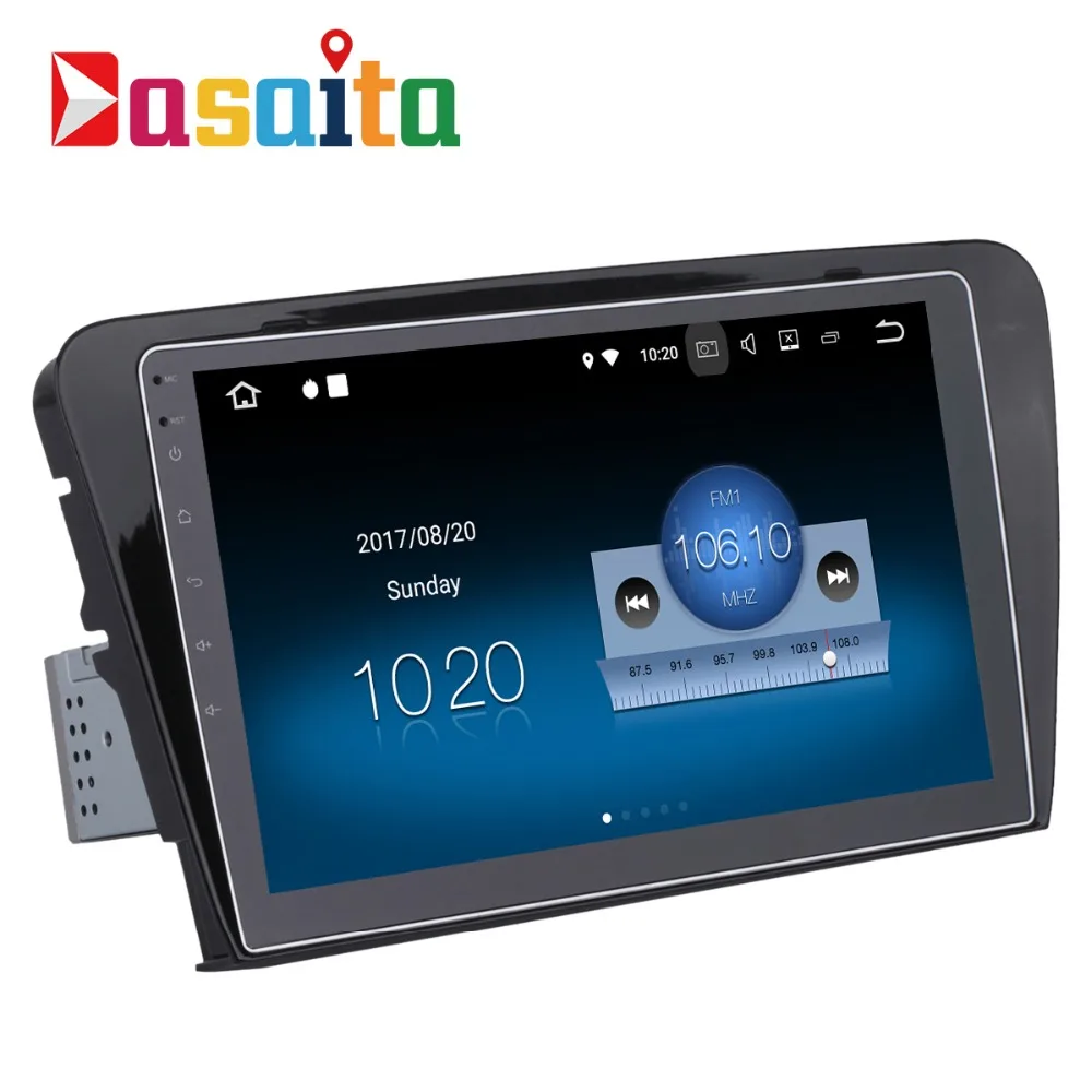 

Dasaita 10.2" Android 7.1 Car GPS Player Navi for Skoda Octavia 2017 with 2G+16G Quad Core Stereo Multimedia Bluetooth No DVD 4G