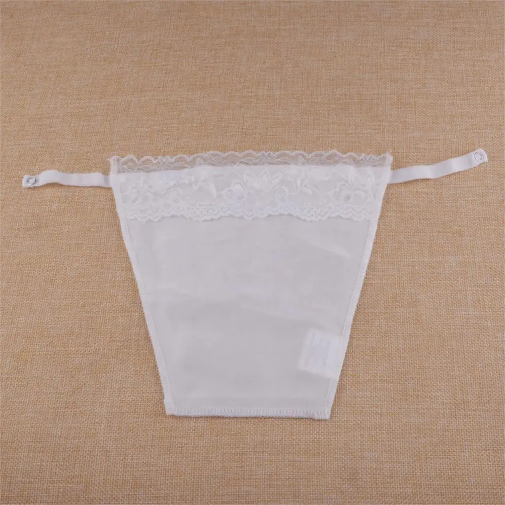 9pcs Women Lace Clip-on Mock Camisole Bra Insert Modesty Panel Secret Tube Tops 9pcs Women Lace Clip-on Mock Camisole Bra Insert Modesty Panel Secret Tube Tops