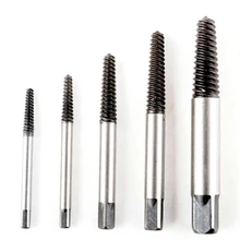Сверло руководство набор 5 шт. углеродистая сталь мм 3-18 мм поврежденные винты экстрактор инструмент для удаления сверла сверло руководство набор Фрезерный резак