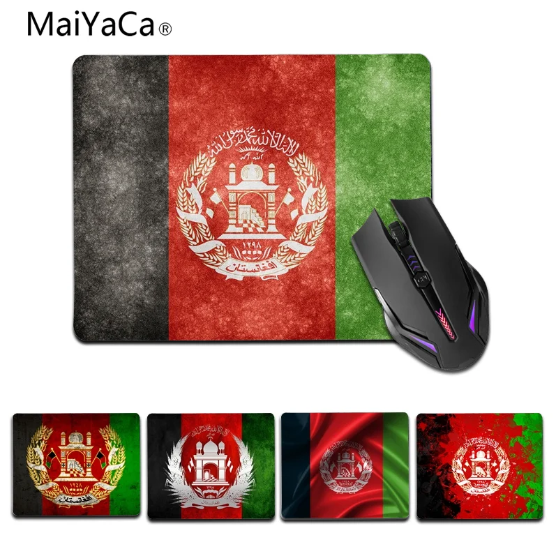 

MaiYaCa Hot Sales Afghanistan Flag Laptop Gaming Mice Mousepad Size for 18x22cm 25x29cm Rubber Mousemats