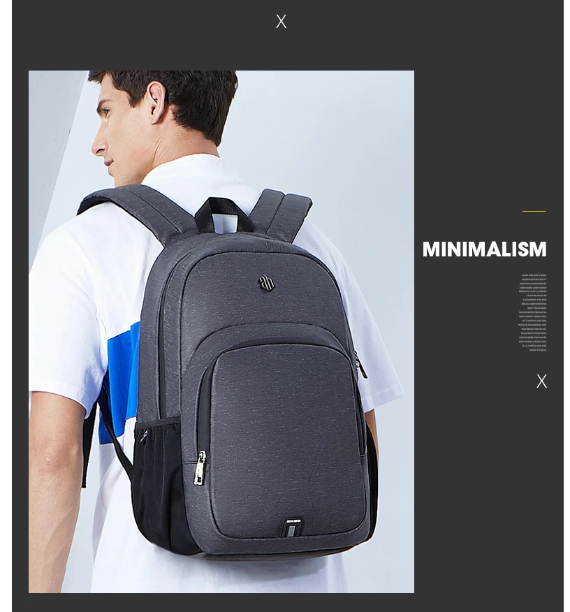 ARCTIC HUNTER new men's shoulder bag backpack computer bag travel bag men's business travel England fashion bag