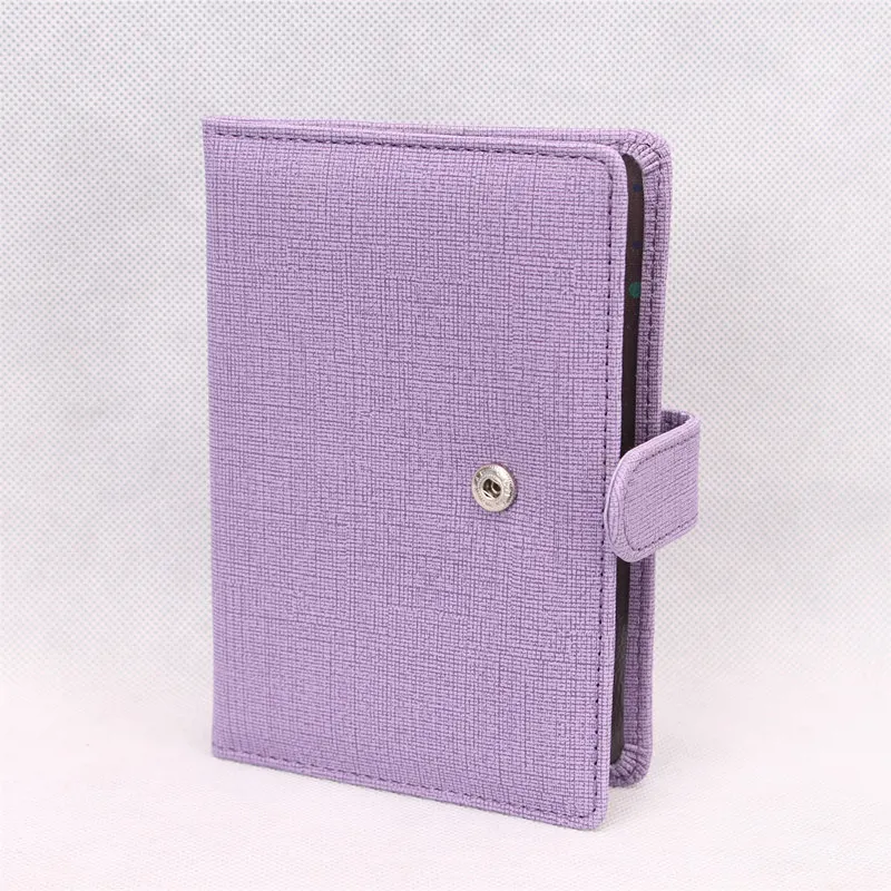 Swdvogan, карамельный цвет, Женская Обложка для паспорта, для путешествий, держатель для id карты, для женщин, дизайн, Обложка для паспорта, чехол для документов - Цвет: lavender